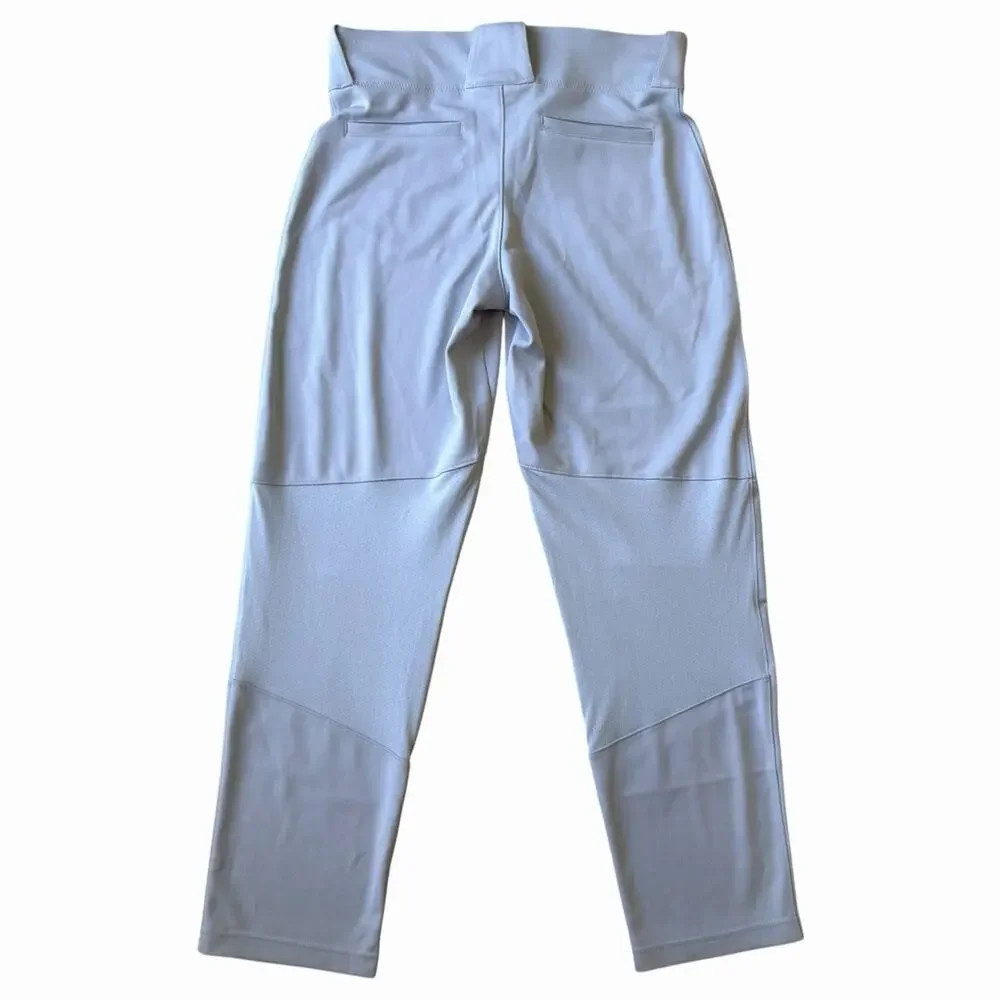 NIKE Vapor Select Long Baseball Pants Wolf Grey Black Youth Boys XL BNWT